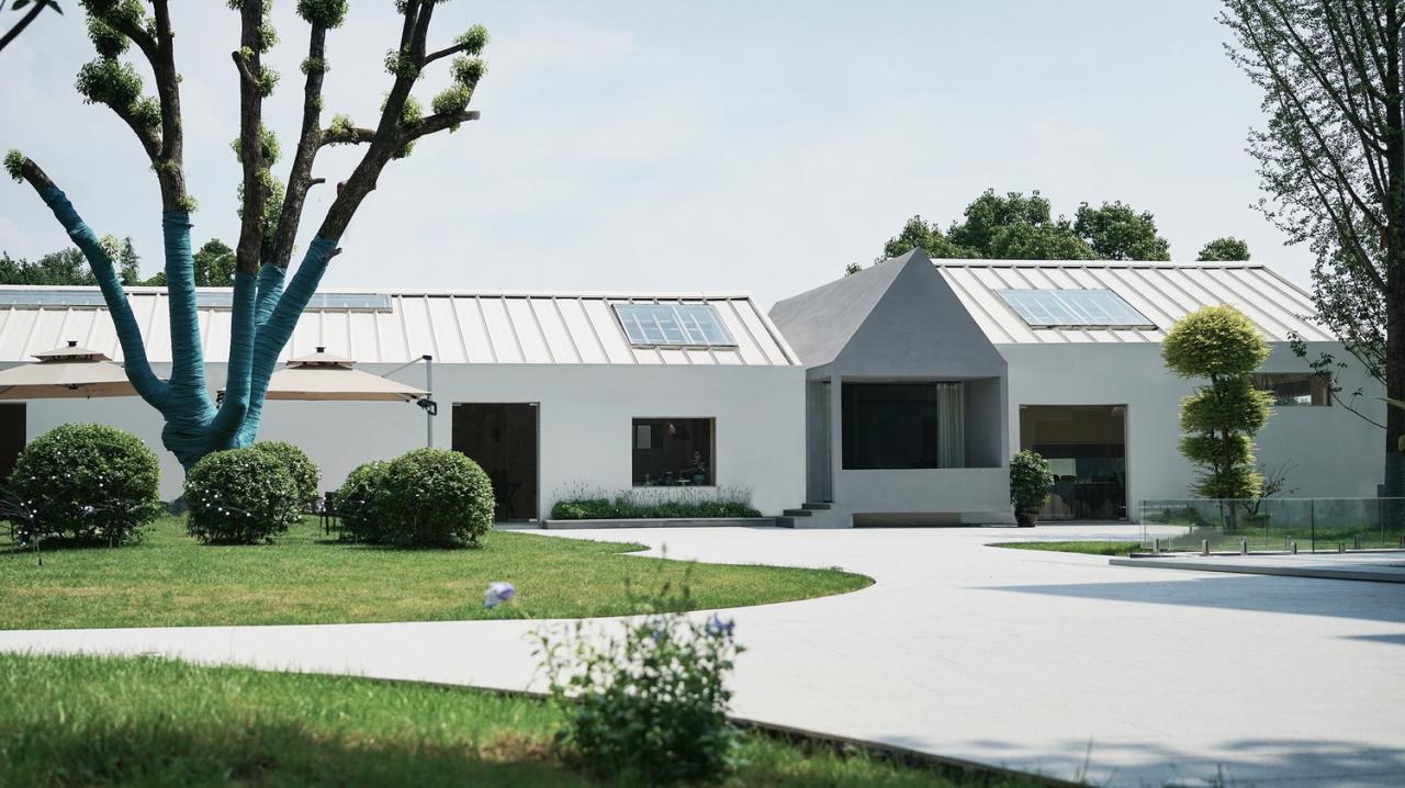 BIM建筑|乡亲们的院子餐厅 / 有点设计 BIM建筑|乡亲们的院子餐厅 / 有点设计