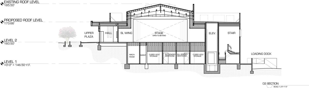 BIM建筑|Glorya Kaufman 表演艺术中心 / AUX Architecture BIM建筑|Glorya Kaufman 表演艺术中心 / AUX Architecture