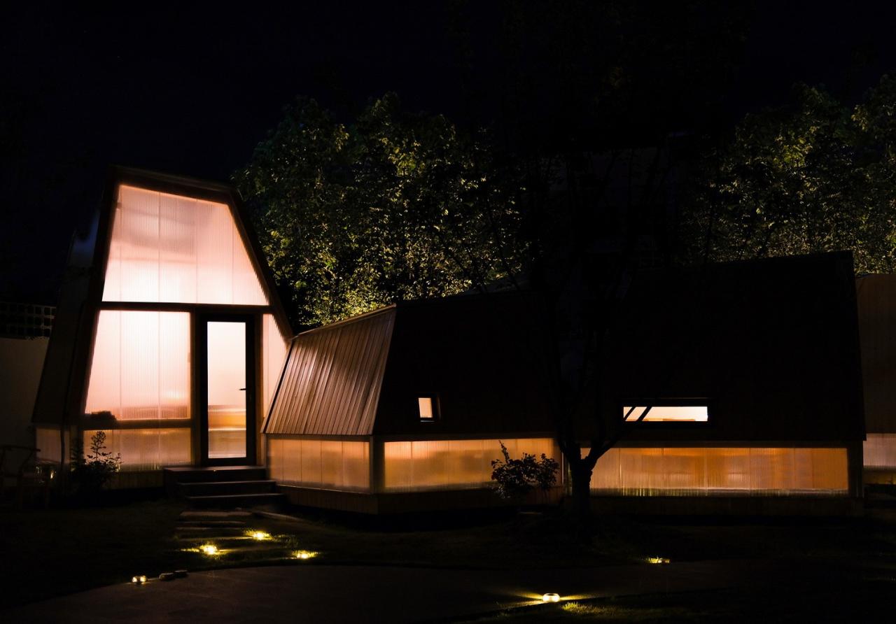 BIM建筑|乡亲们的院子餐厅 / 有点设计 BIM建筑|乡亲们的院子餐厅 / 有点设计