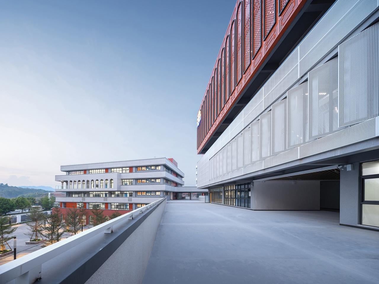 BIM建筑|台山市广旭实验学校 / 象外营造工作室 BIM建筑|台山市广旭实验学校 / 象外营造工作室