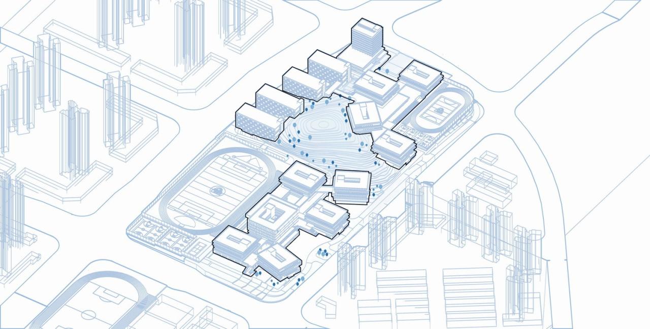 BIM建筑|台山市广旭实验学校 / 象外营造工作室 BIM建筑|台山市广旭实验学校 / 象外营造工作室