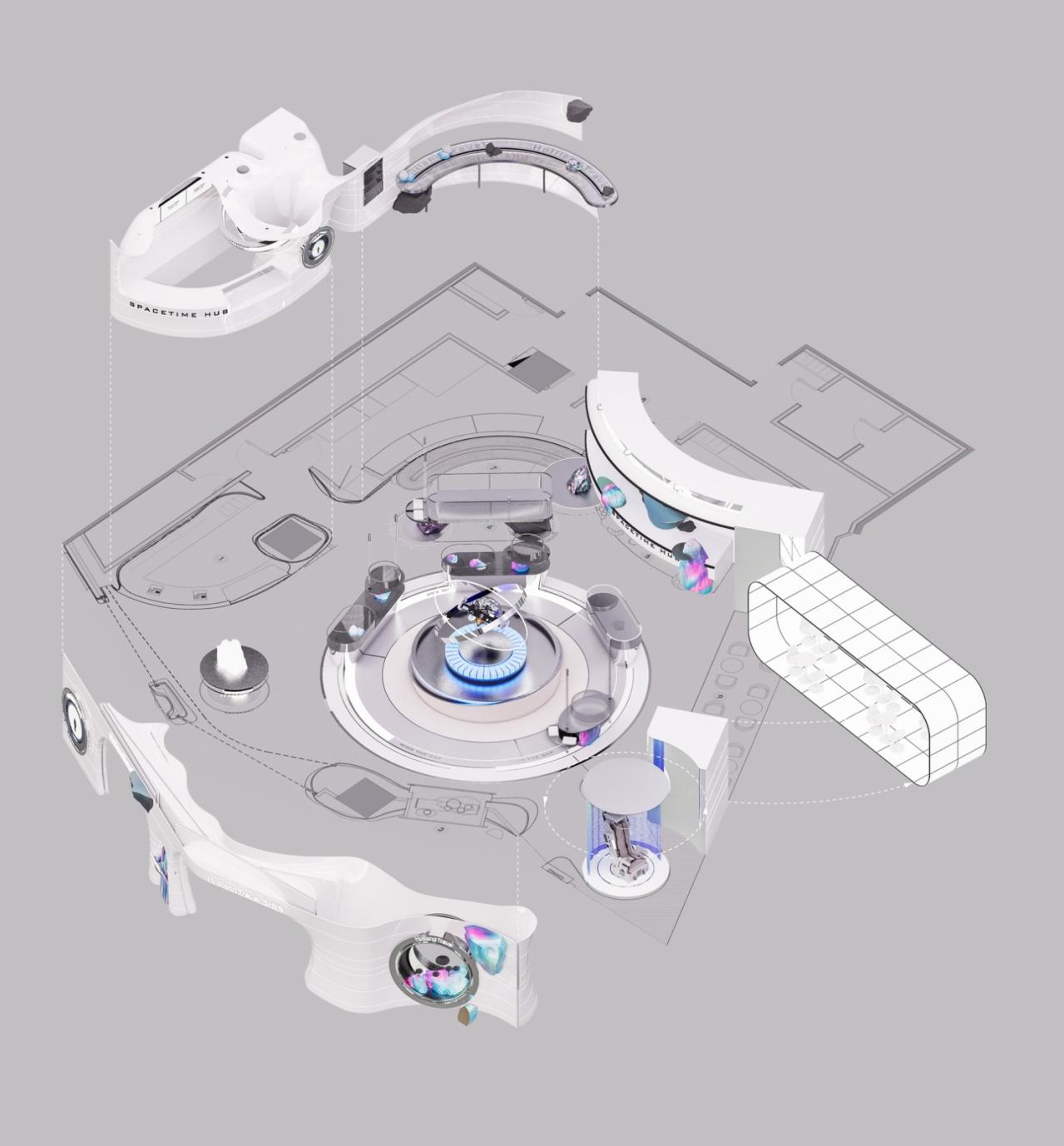 BIM建筑|HOLILAND TRAVEL:平行宇宙的未来叙事主义 / SLT设计咨询有限公司 BIM建筑|HOLILAND TRAVEL:平行宇宙的未来叙事主义 / SLT设计咨询有限公司