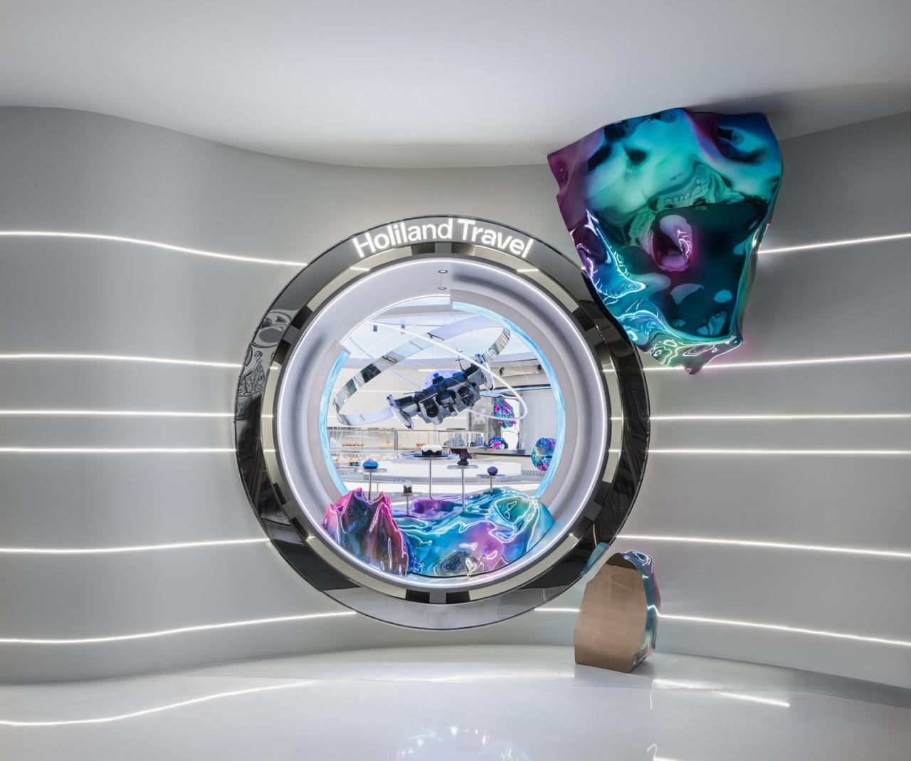 BIM建筑|HOLILAND TRAVEL:平行宇宙的未来叙事主义 / SLT设计咨询有限公司 BIM建筑|HOLILAND TRAVEL:平行宇宙的未来叙事主义 / SLT设计咨询有限公司