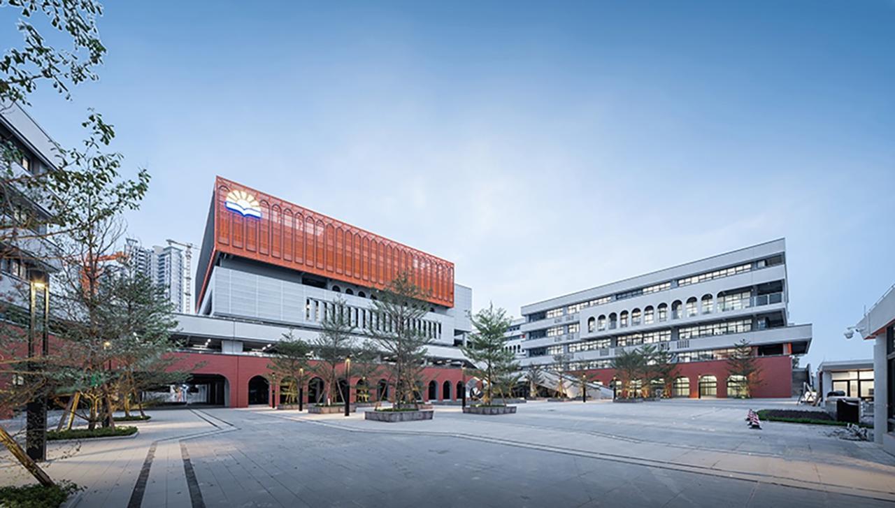 BIM建筑|台山市广旭实验学校 / 象外营造工作室 BIM建筑|台山市广旭实验学校 / 象外营造工作室