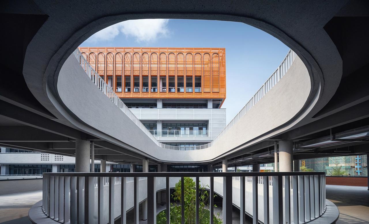BIM建筑|台山市广旭实验学校 / 象外营造工作室 BIM建筑|台山市广旭实验学校 / 象外营造工作室