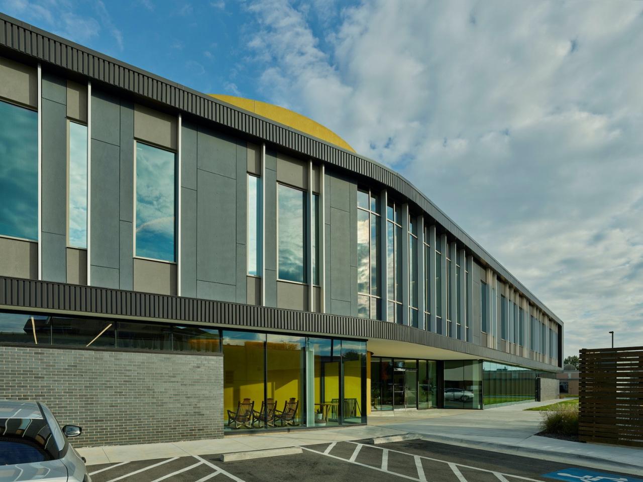 BIM建筑|派恩布拉夫总图书馆 / Polk Stanley Wilcox Architects BIM建筑|派恩布拉夫总图书馆 / Polk Stanley Wilcox Architects