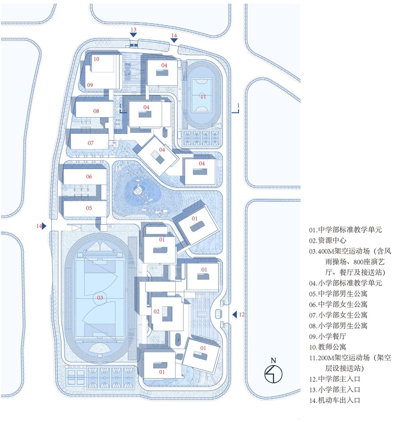 BIM建筑|台山市广旭实验学校 / 象外营造工作室 BIM建筑|台山市广旭实验学校 / 象外营造工作室