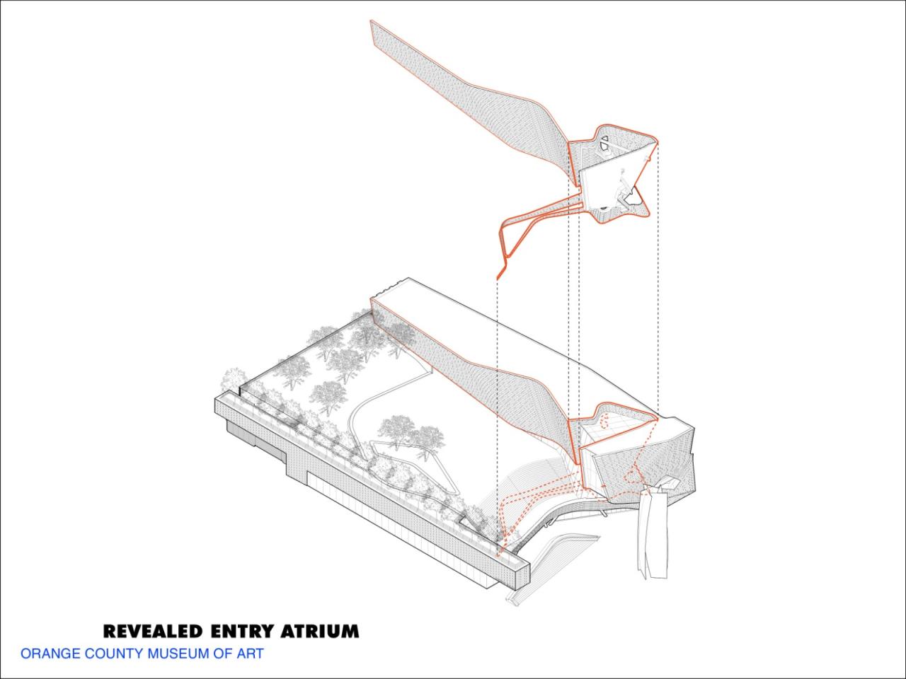BIM建筑|美国加州橙县艺术博物馆 / Morphosis BIM建筑|美国加州橙县艺术博物馆 / Morphosis