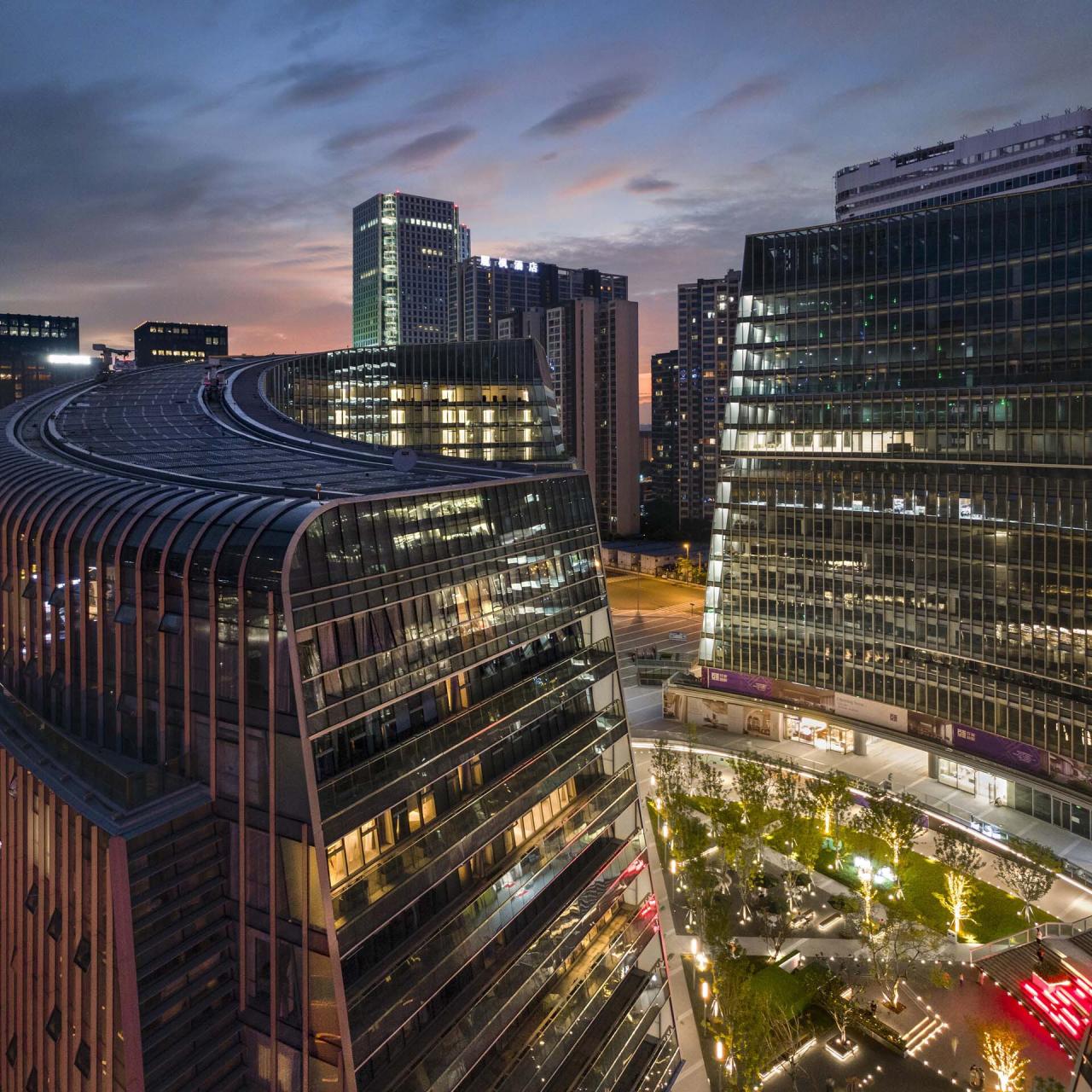 BIM建筑|成都高新创合中心 / LLA BIM建筑|成都高新创合中心 / LLA