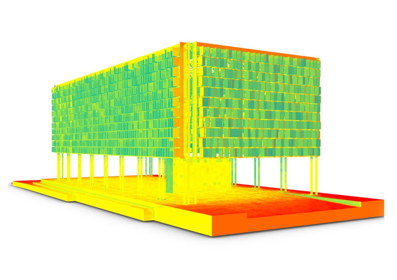 BIM建筑|可拆卸陶瓷结构,瓦伦西亚集市场馆 / Miguel Arraiz + Arqueha BIM建筑|可拆卸陶瓷结构,瓦伦西亚集市场馆 / Miguel Arraiz + Arqueha