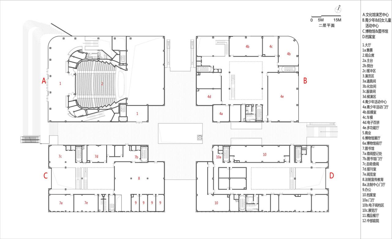 BIM建筑|响水文化艺术中心 / ATAH介景建筑 BIM建筑|响水文化艺术中心 / ATAH介景建筑