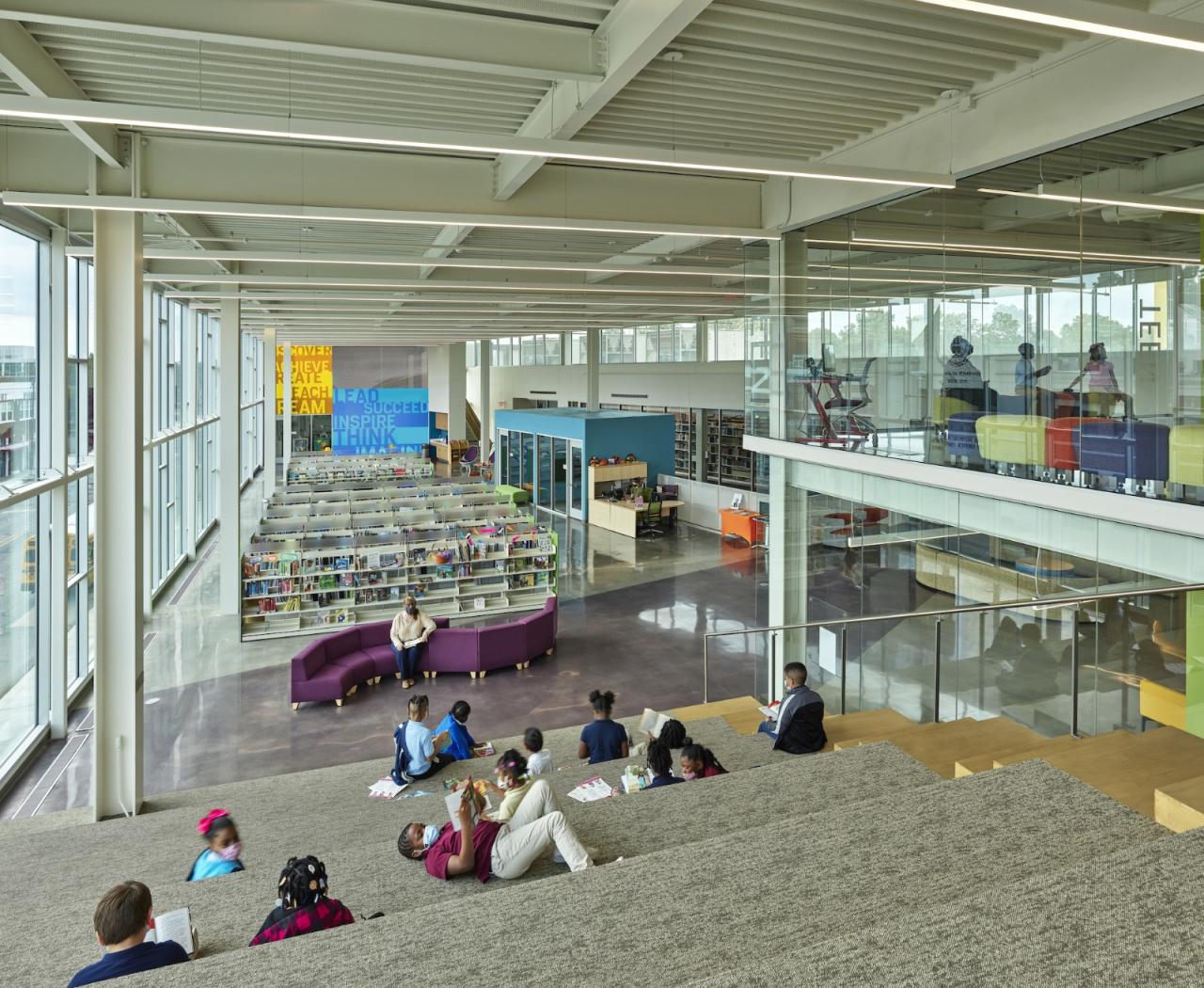 BIM建筑|派恩布拉夫总图书馆 / Polk Stanley Wilcox Architects BIM建筑|派恩布拉夫总图书馆 / Polk Stanley Wilcox Architects