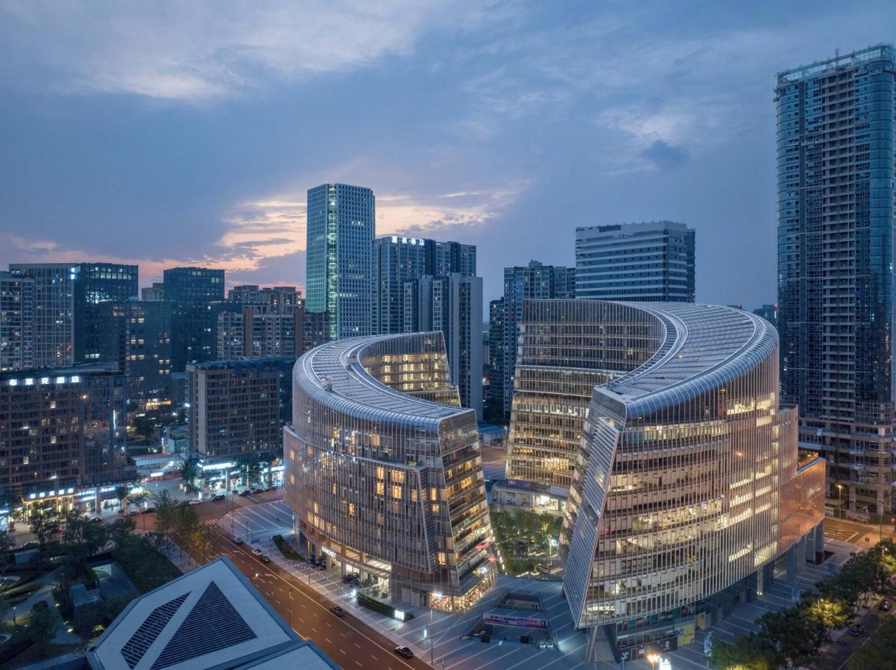 BIM建筑|成都高新创合中心 / LLA BIM建筑|成都高新创合中心 / LLA