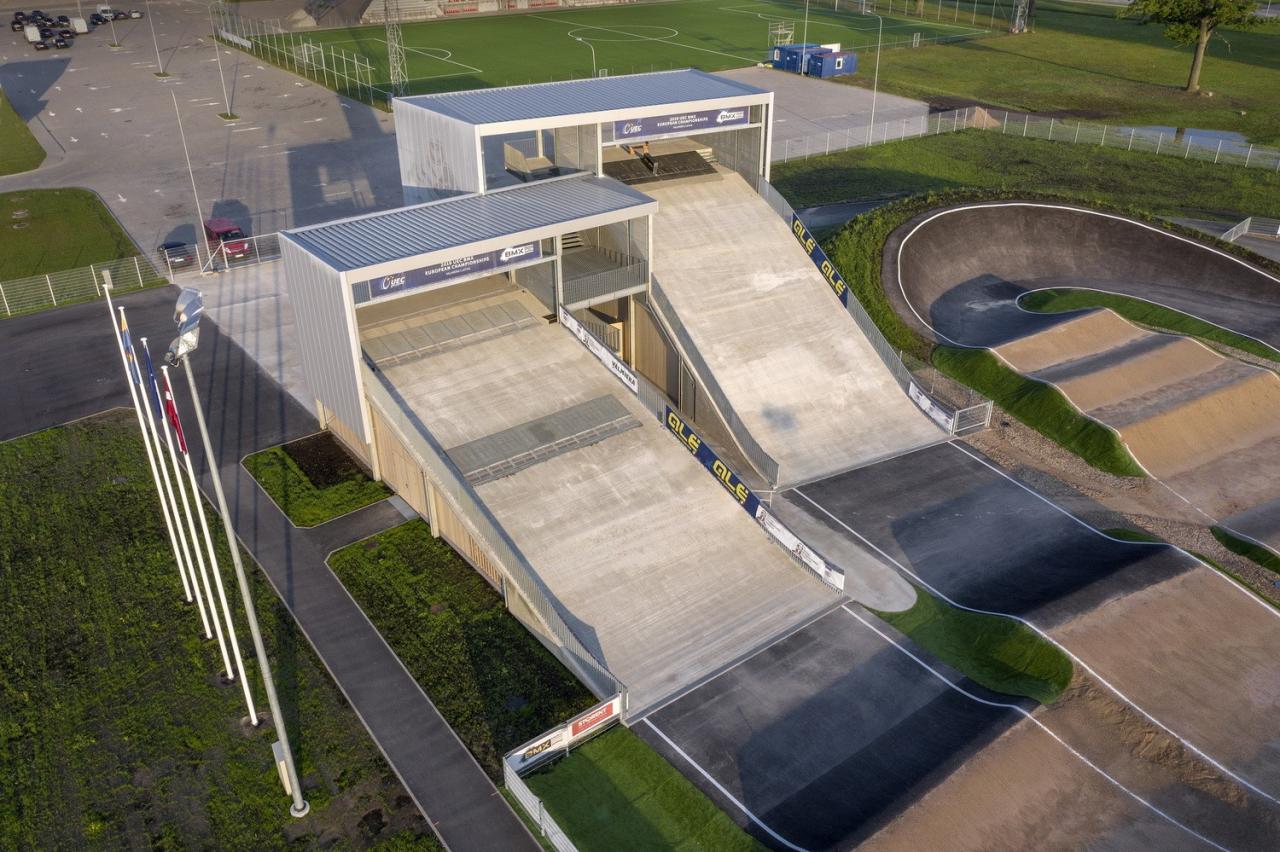 BIM建筑|奥运冠军 Maris Strombergs 的 BMX 赛道 / Balta Istaba BIM建筑|奥运冠军 Maris Strombergs 的 BMX 赛道 / Balta Istaba