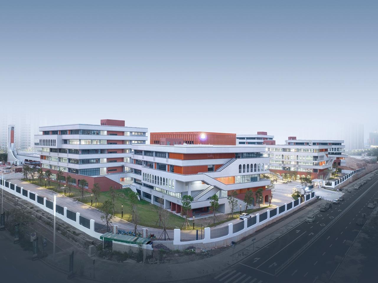 BIM建筑|台山市广旭实验学校 / 象外营造工作室 BIM建筑|台山市广旭实验学校 / 象外营造工作室