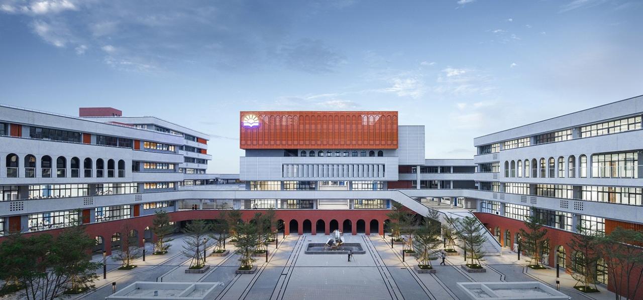 BIM建筑|台山市广旭实验学校 / 象外营造工作室 BIM建筑|台山市广旭实验学校 / 象外营造工作室