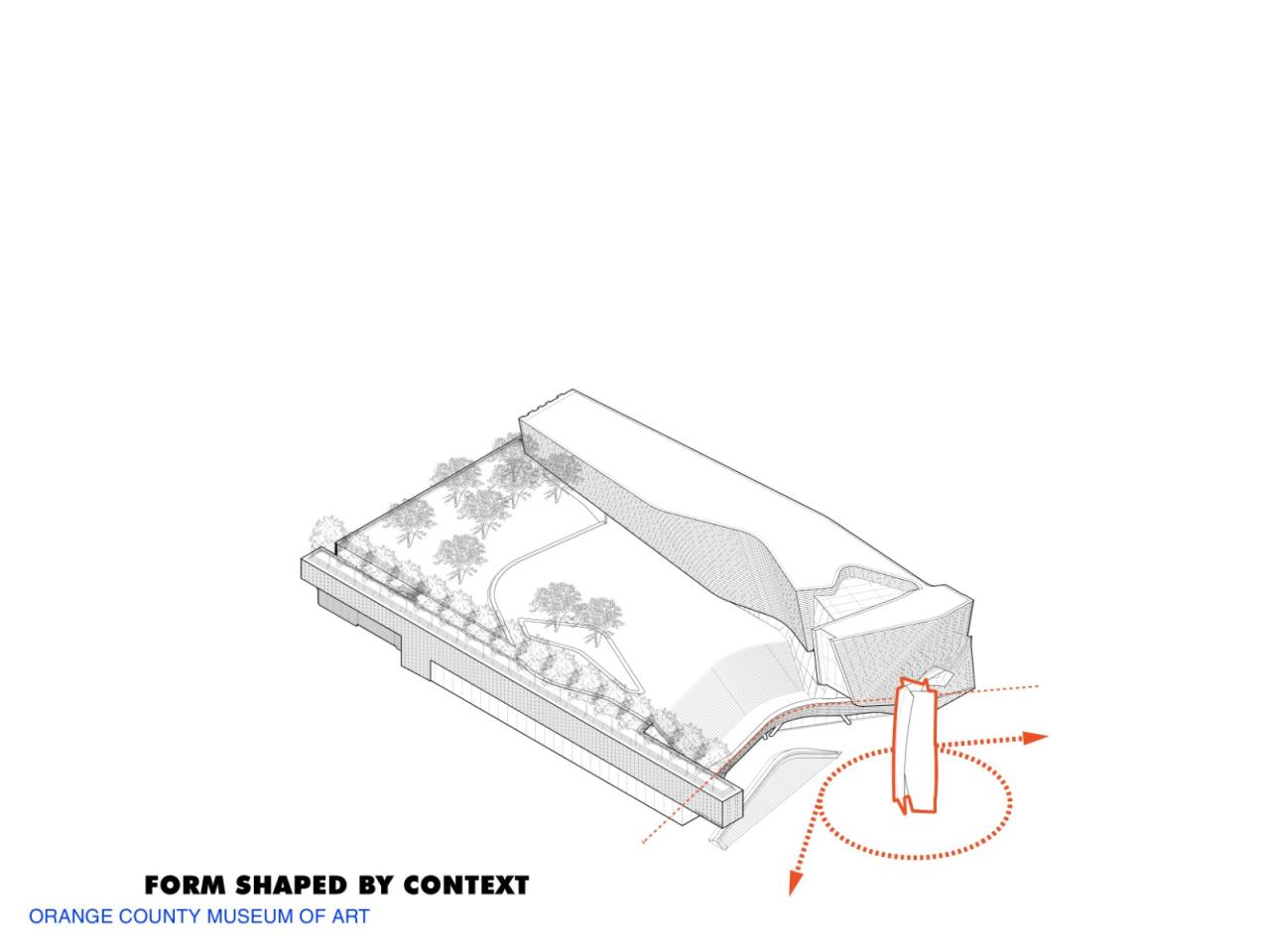 BIM建筑|美国加州橙县艺术博物馆 / Morphosis BIM建筑|美国加州橙县艺术博物馆 / Morphosis