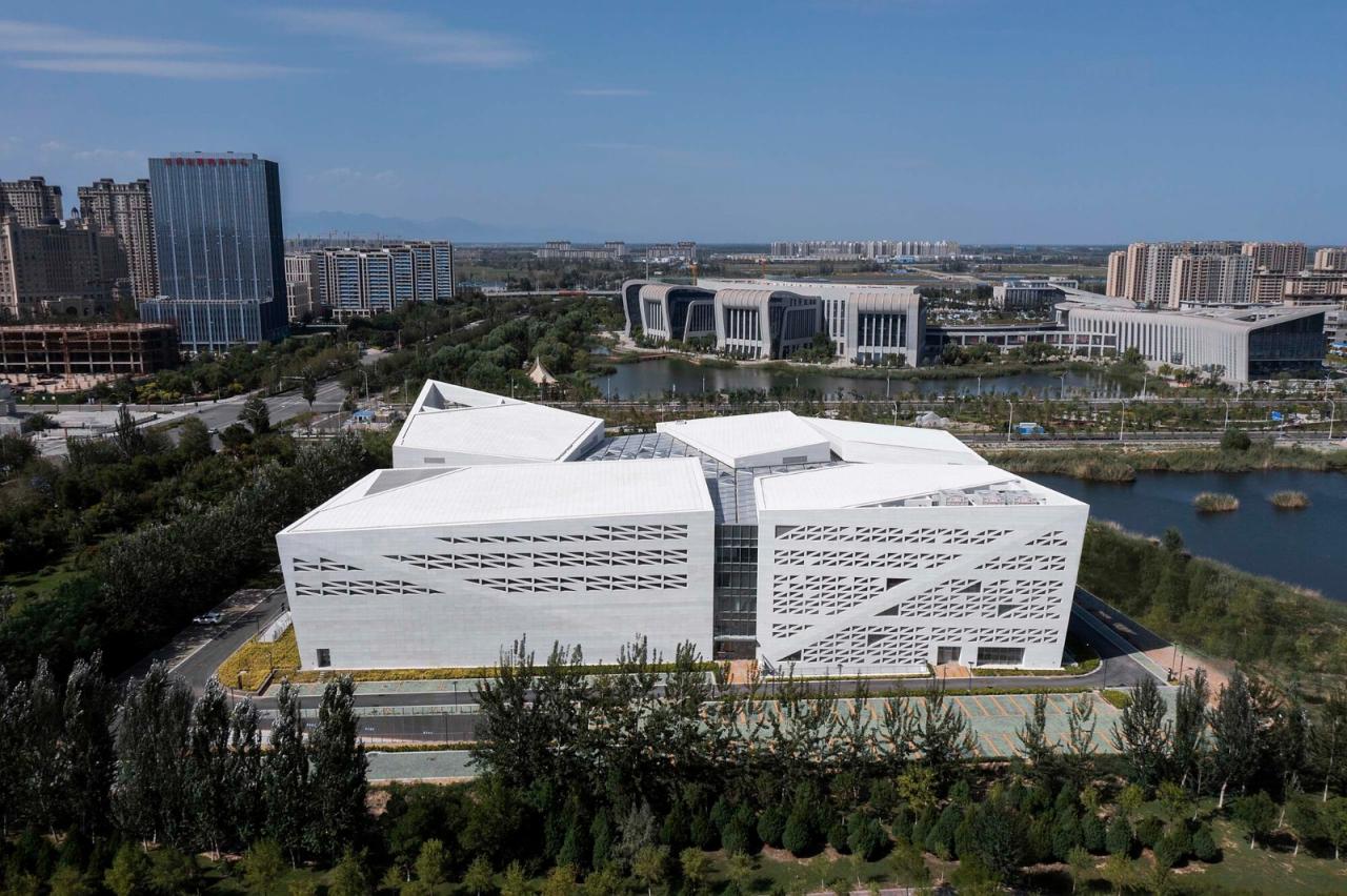 BIM建筑|宁夏美术馆 / 筑境设计 BIM建筑|宁夏美术馆 / 筑境设计