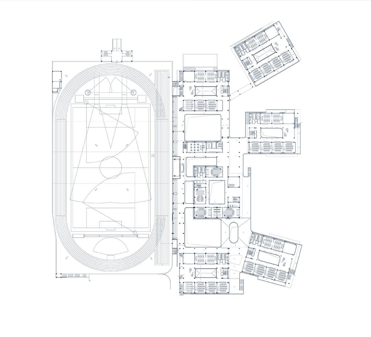 BIM建筑|台山市广旭实验学校 / 象外营造工作室 BIM建筑|台山市广旭实验学校 / 象外营造工作室