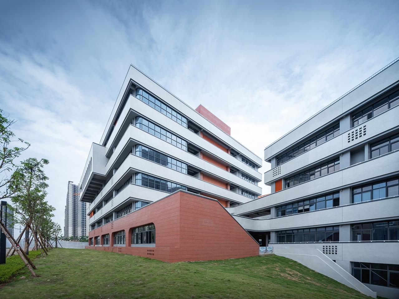 BIM建筑|台山市广旭实验学校 / 象外营造工作室 BIM建筑|台山市广旭实验学校 / 象外营造工作室