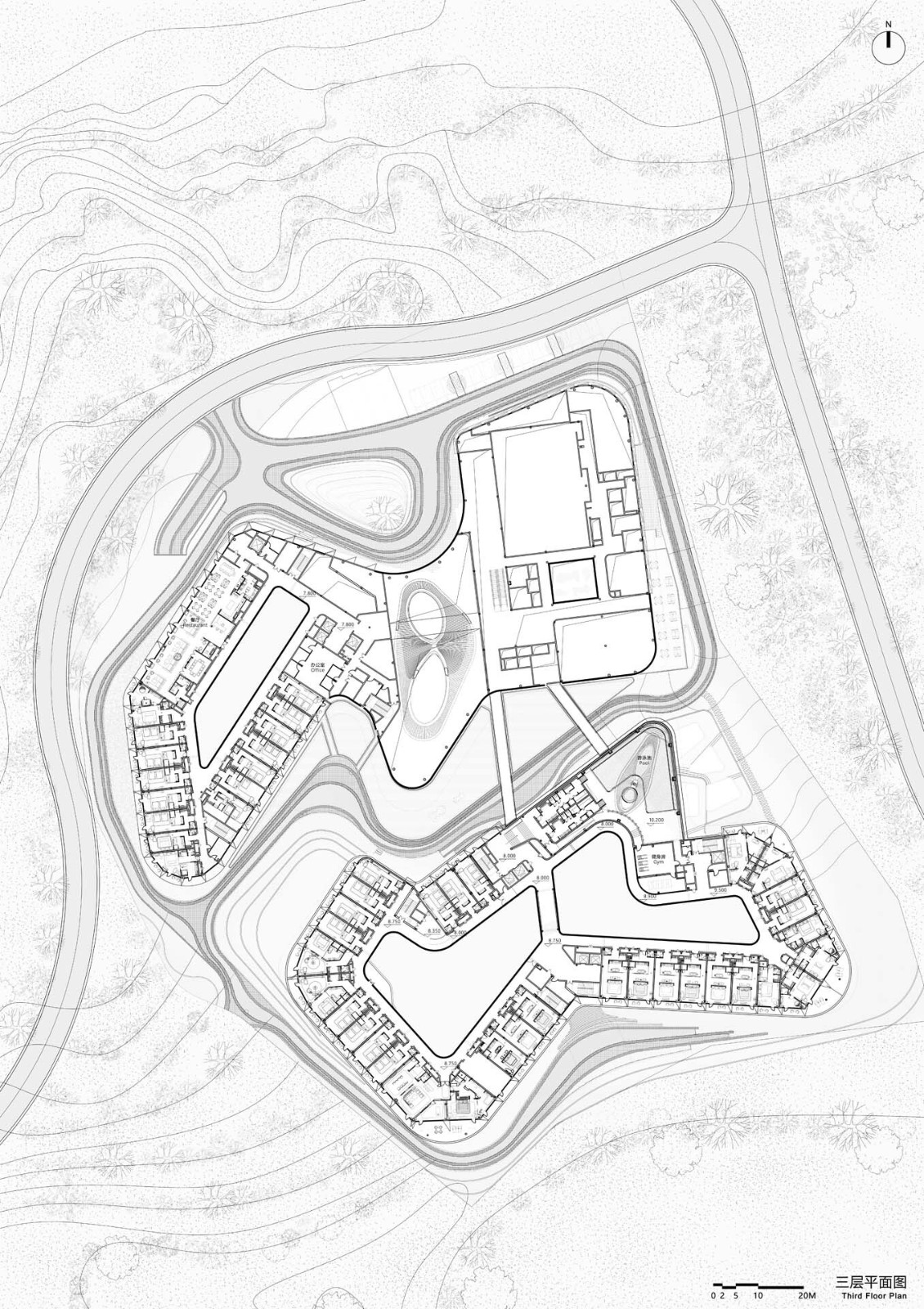 BIM建筑|南京丽笙酒店 / 上海创盟国际建筑设计 BIM建筑|南京丽笙酒店 / 上海创盟国际建筑设计