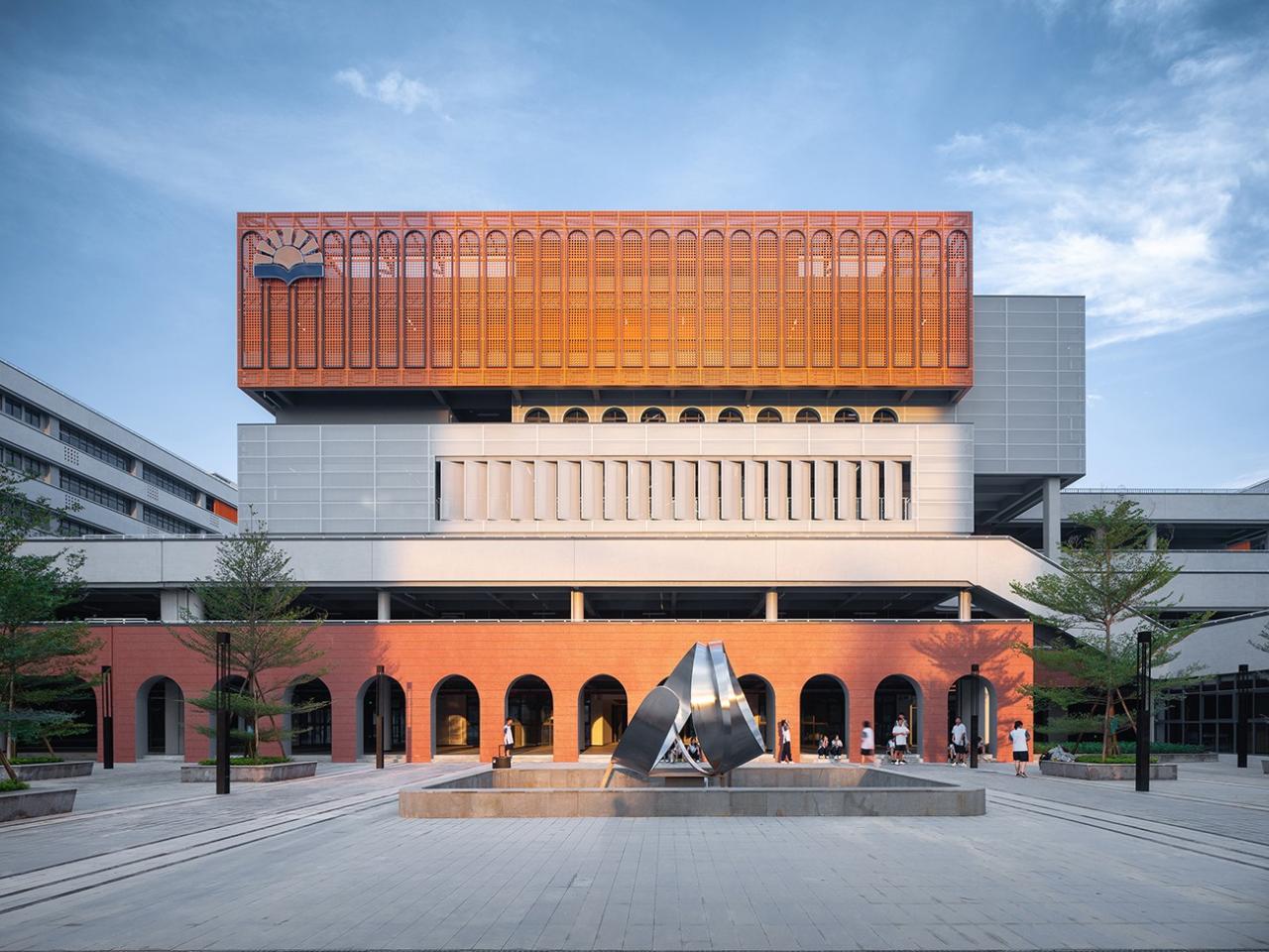 BIM建筑|台山市广旭实验学校 / 象外营造工作室 BIM建筑|台山市广旭实验学校 / 象外营造工作室