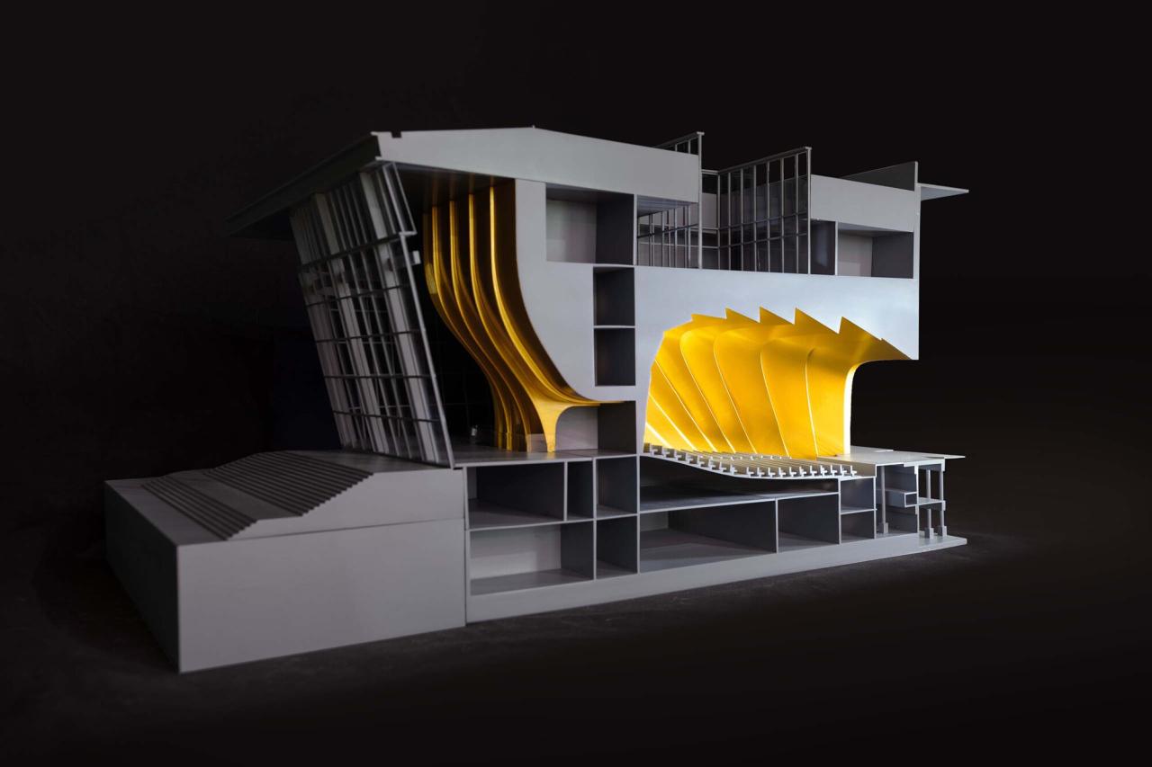 BIM建筑|响水文化艺术中心 / ATAH介景建筑 BIM建筑|响水文化艺术中心 / ATAH介景建筑