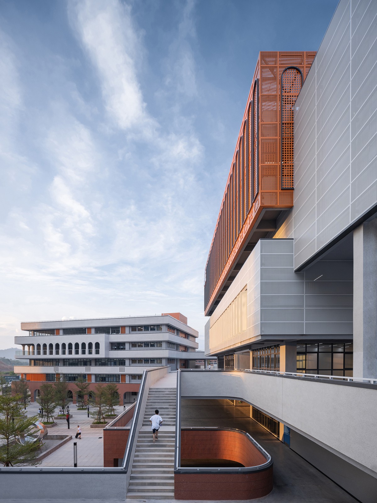 BIM建筑|台山市广旭实验学校 / 象外营造工作室 BIM建筑|台山市广旭实验学校 / 象外营造工作室