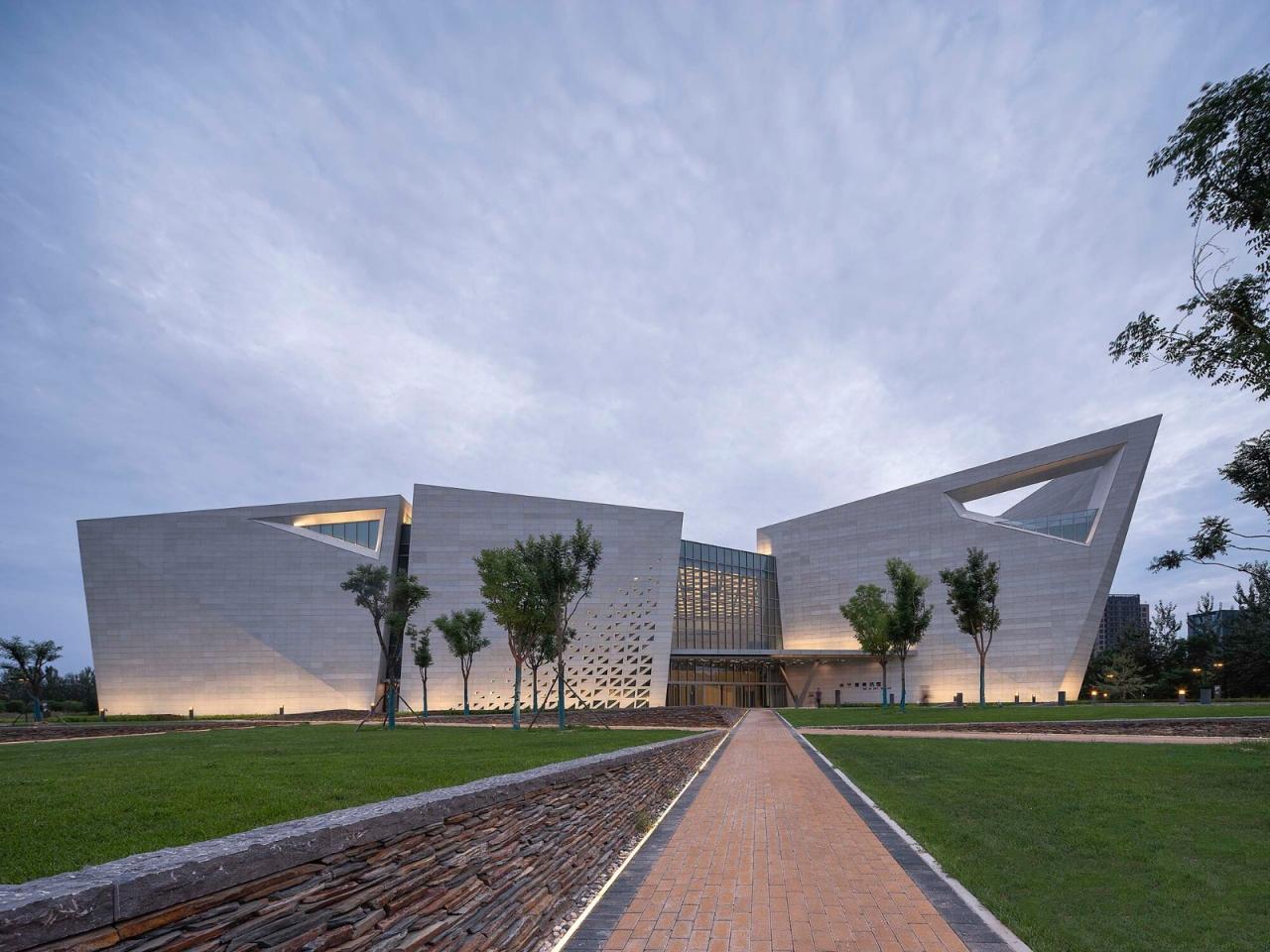 BIM建筑|宁夏美术馆 / 筑境设计 BIM建筑|宁夏美术馆 / 筑境设计