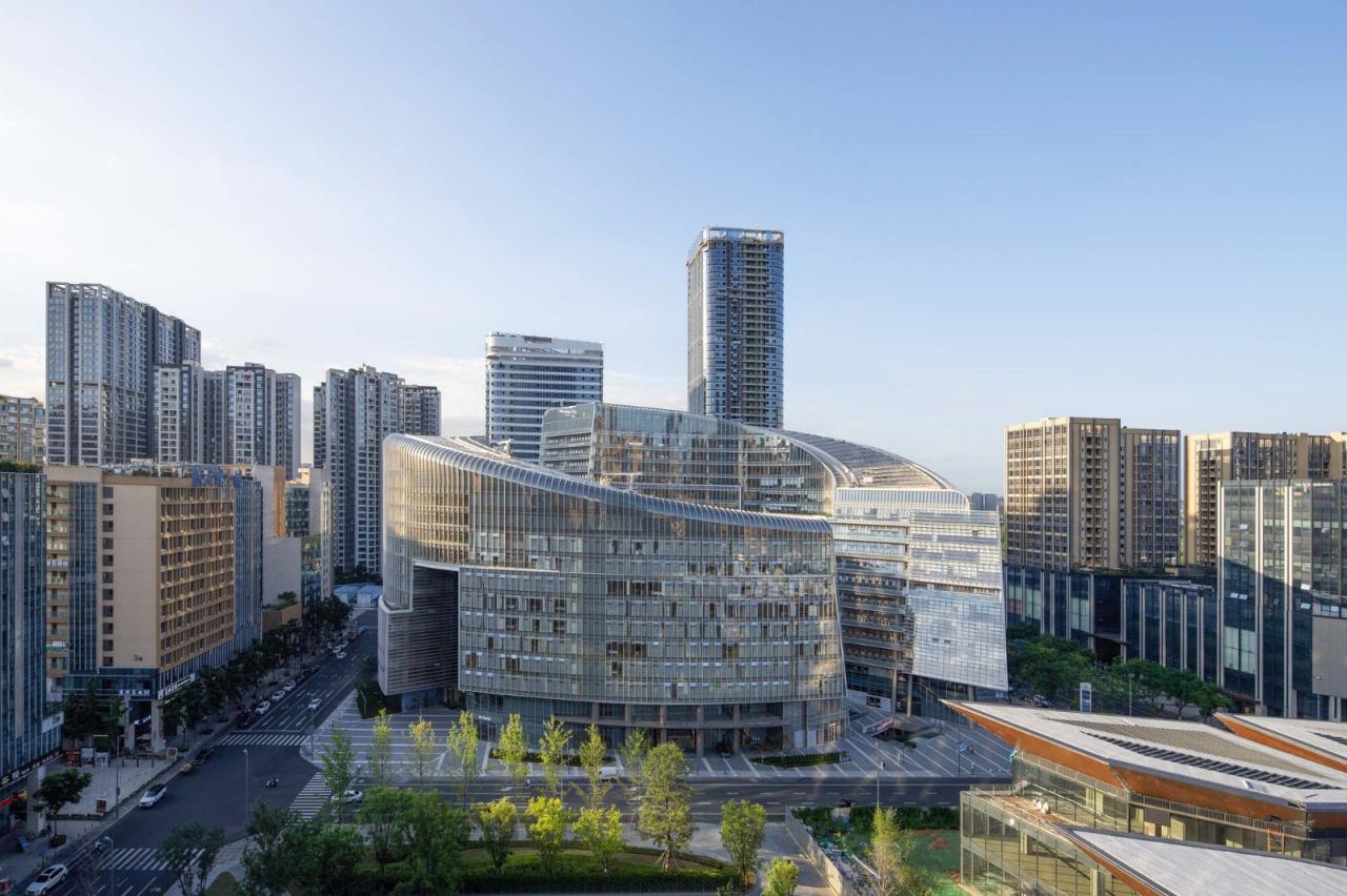 BIM建筑|成都高新创合中心 / LLA BIM建筑|成都高新创合中心 / LLA