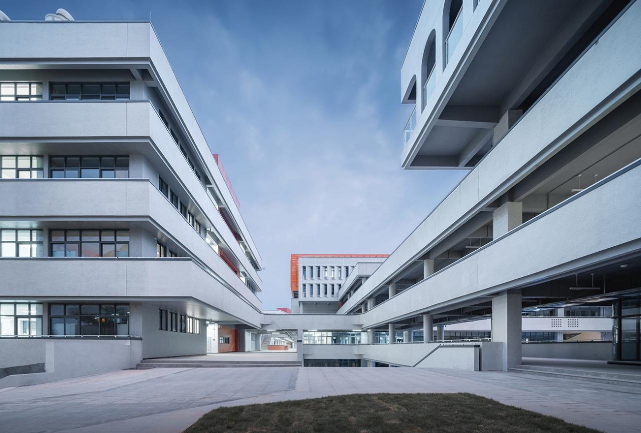 BIM建筑|台山市广旭实验学校 / 象外营造工作室 BIM建筑|台山市广旭实验学校 / 象外营造工作室