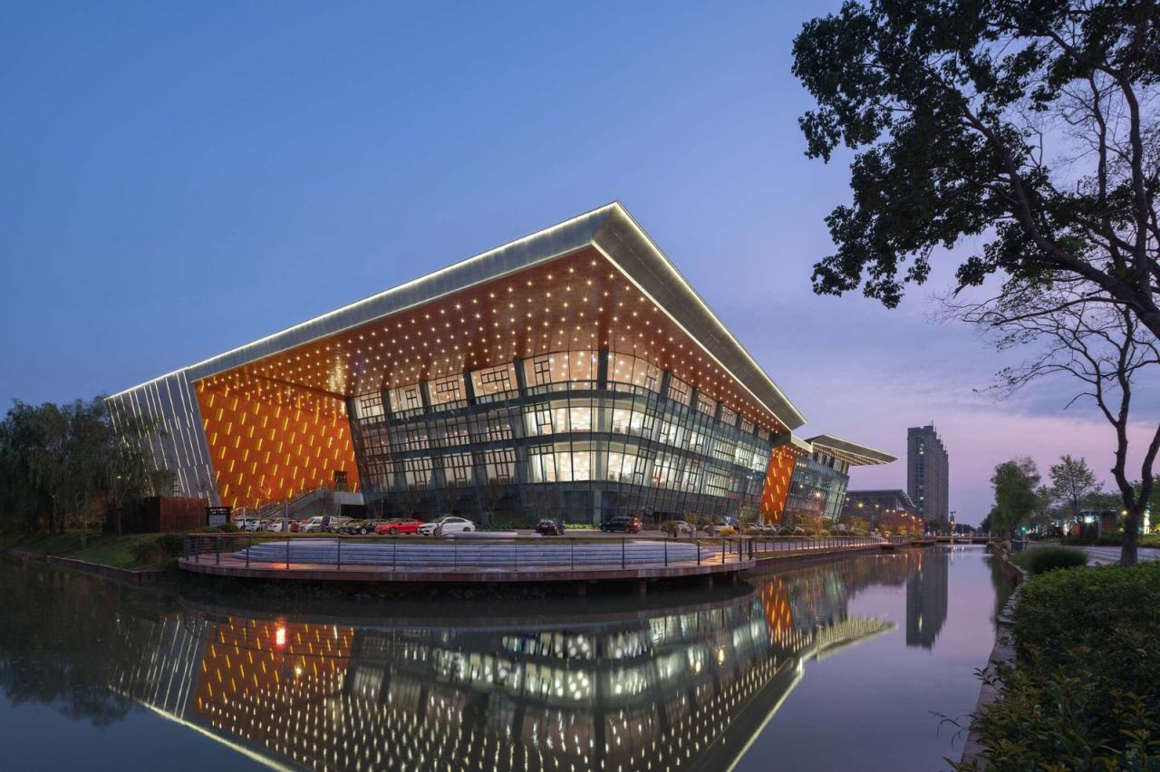 BIM建筑|响水文化艺术中心 / ATAH介景建筑 BIM建筑|响水文化艺术中心 / ATAH介景建筑