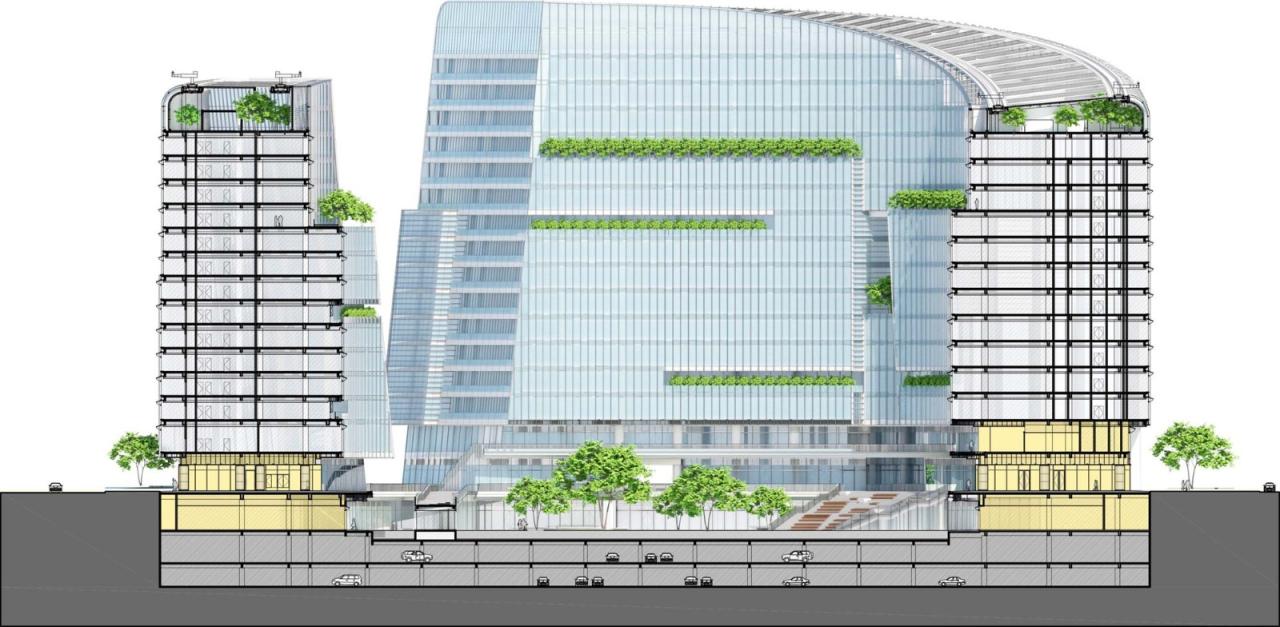 BIM建筑|成都高新创合中心 / LLA BIM建筑|成都高新创合中心 / LLA