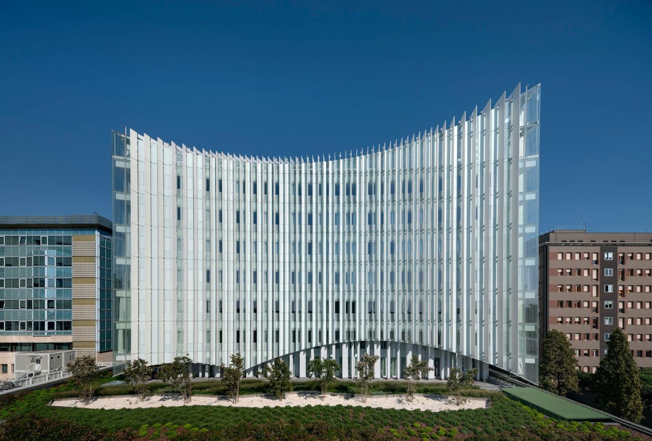 BIM建筑|会吸霾的医院:米兰圣拉斐尔医院新外科和急救中心 / MCA建筑事务所 BIM建筑|会吸霾的医院:米兰圣拉斐尔医院新外科和急救中心 / MCA建筑事务所