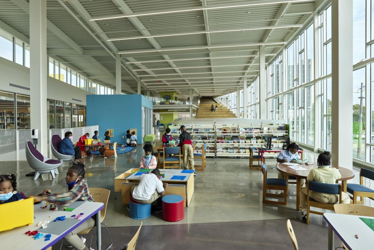 BIM建筑|派恩布拉夫总图书馆 / Polk Stanley Wilcox Architects BIM建筑|派恩布拉夫总图书馆 / Polk Stanley Wilcox Architects