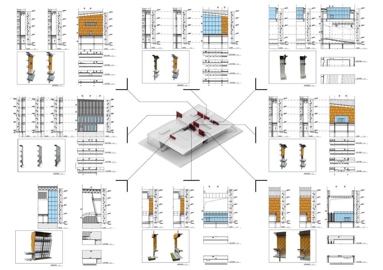 BIM建筑|响水文化艺术中心 / ATAH介景建筑 BIM建筑|响水文化艺术中心 / ATAH介景建筑