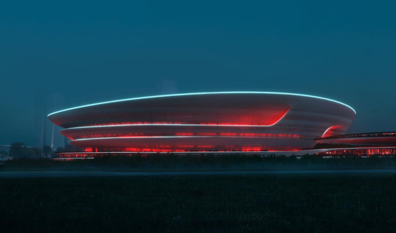 BIM建筑|层层百叶,扎哈事务所赢‘杭州未来科技文化中心国际体育中心’ BIM建筑|层层百叶,扎哈事务所赢‘杭州未来科技文化中心国际体育中心’