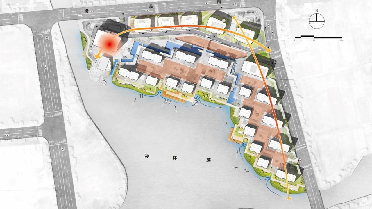 BIM建筑|长三角科大亨芯研究院:在长三角“原点”打造江南水乡式特色产业园 / 三益建筑 BIM建筑|长三角科大亨芯研究院:在长三角“原点”打造江南水乡式特色产业园 / 三益建筑