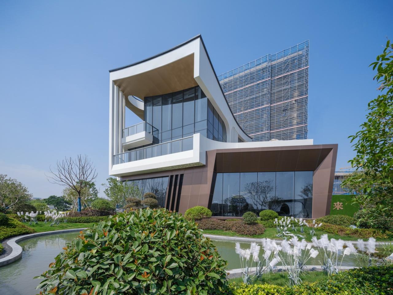 BIM建筑|长三角科大亨芯研究院:在长三角“原点”打造江南水乡式特色产业园 / 三益建筑 BIM建筑|长三角科大亨芯研究院:在长三角“原点”打造江南水乡式特色产业园 / 三益建筑