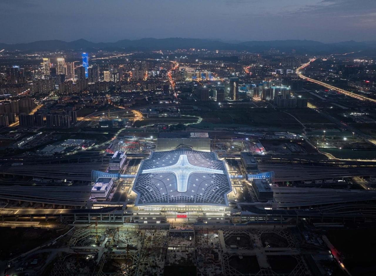 BIM建筑|杭州西站 / 筑境设计 BIM建筑|杭州西站 / 筑境设计