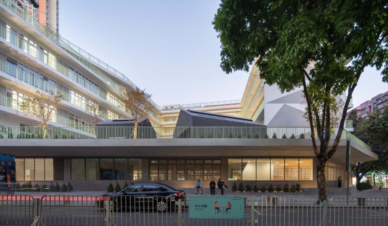 BIM建筑|深圳福田新沙小学 / 一十一建筑 BIM建筑|深圳福田新沙小学 / 一十一建筑