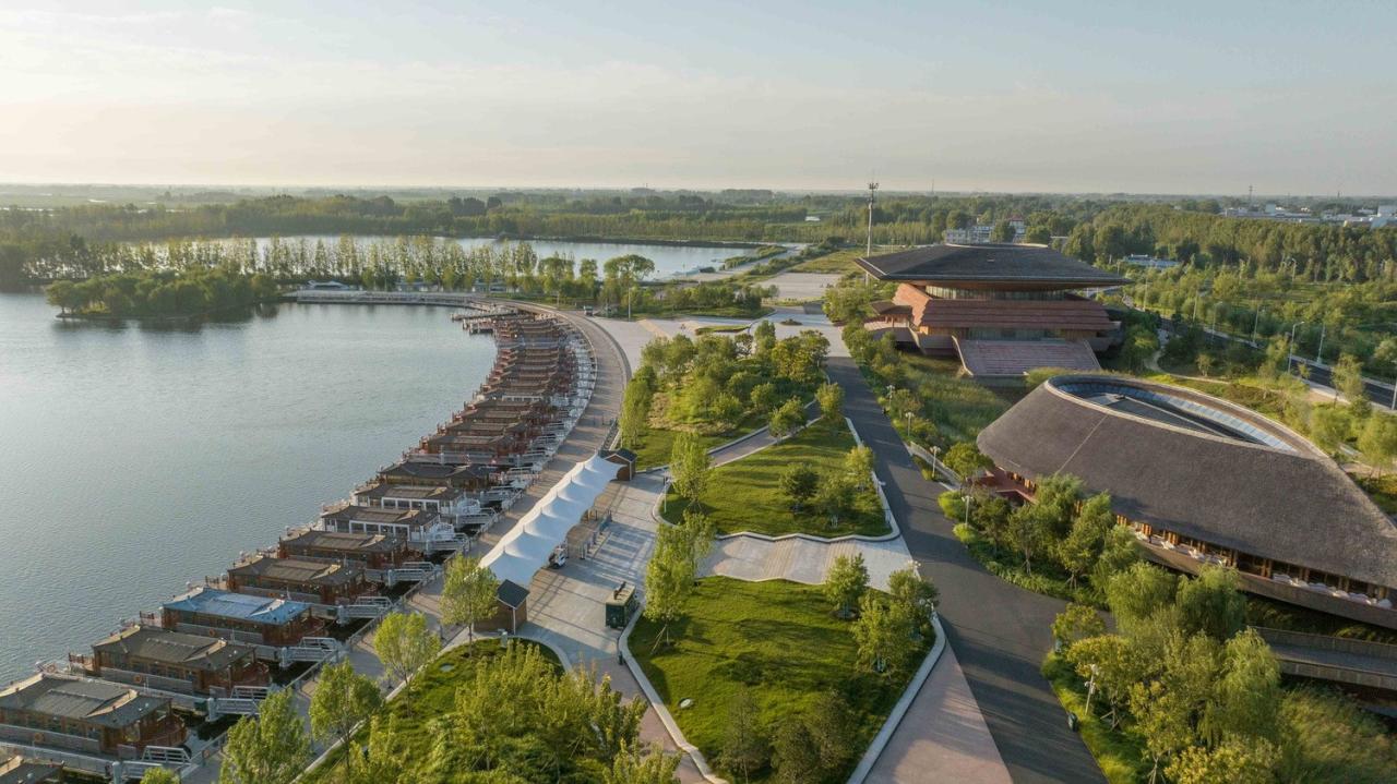 BIM建筑|雄安白洋淀水岸公园 / TLS景观设计事务所 BIM建筑|雄安白洋淀水岸公园 / TLS景观设计事务所