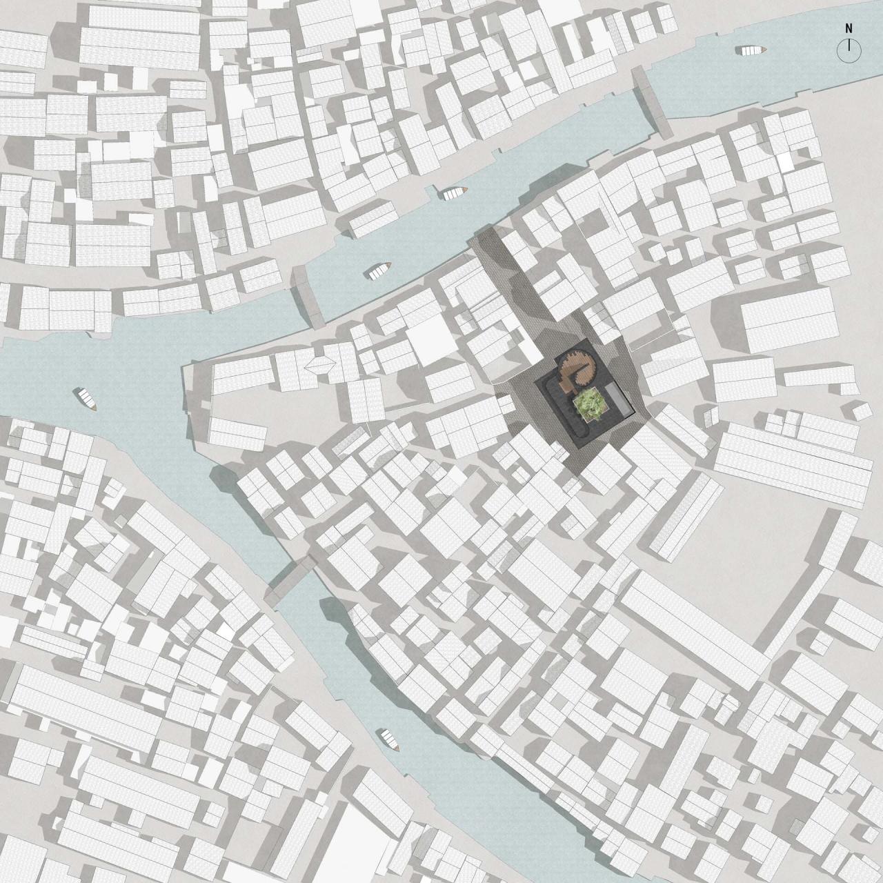 BIM建筑|八坼学镇会客厅 / 得当设计 BIM建筑|八坼学镇会客厅 / 得当设计