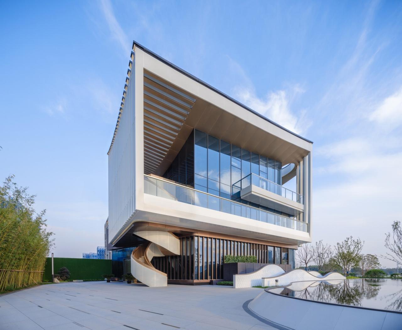 BIM建筑|长三角科大亨芯研究院:在长三角“原点”打造江南水乡式特色产业园 / 三益建筑 BIM建筑|长三角科大亨芯研究院:在长三角“原点”打造江南水乡式特色产业园 / 三益建筑