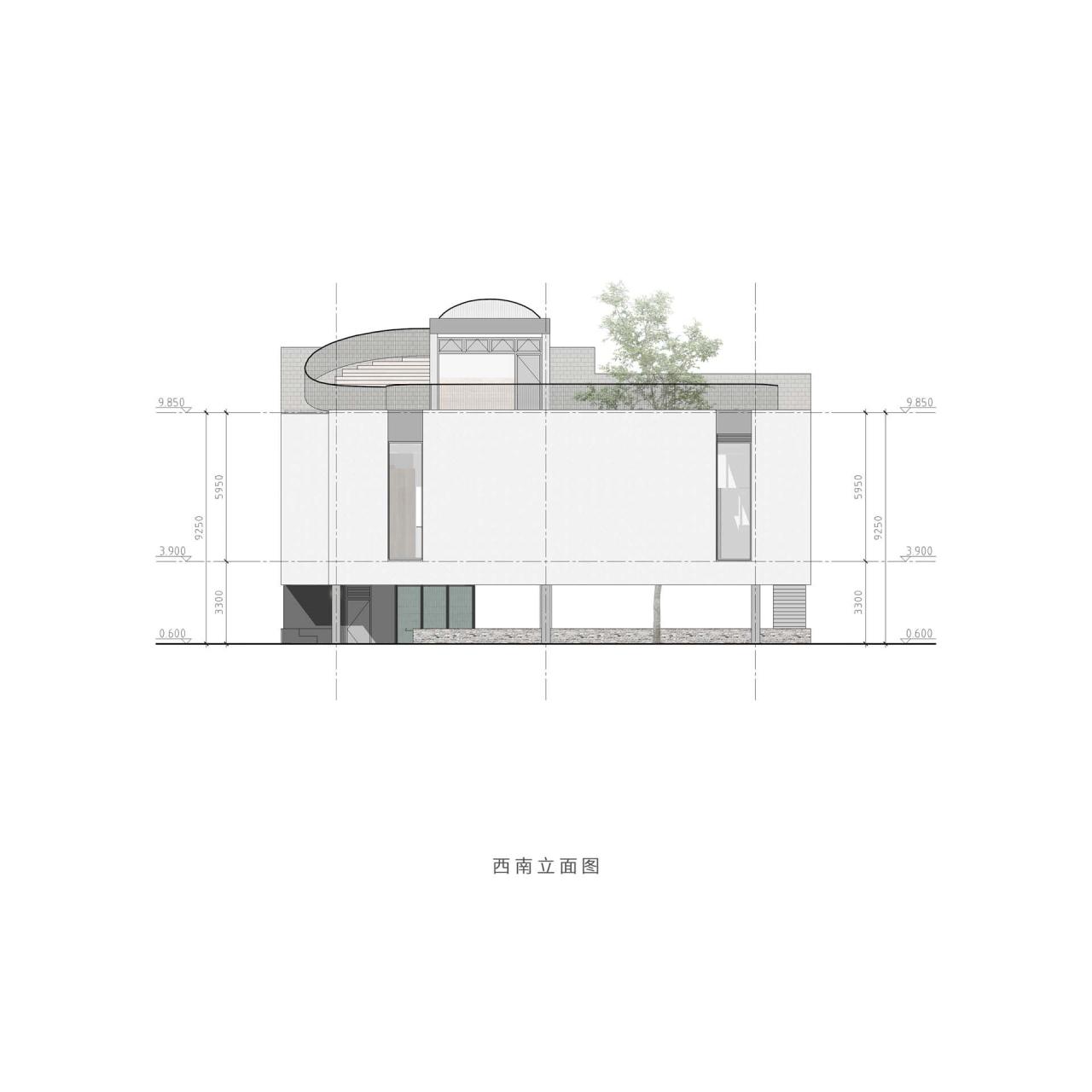 BIM建筑|八坼学镇会客厅 / 得当设计 BIM建筑|八坼学镇会客厅 / 得当设计