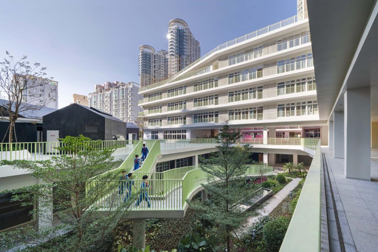 BIM建筑|深圳福田新沙小学 / 一十一建筑 BIM建筑|深圳福田新沙小学 / 一十一建筑
