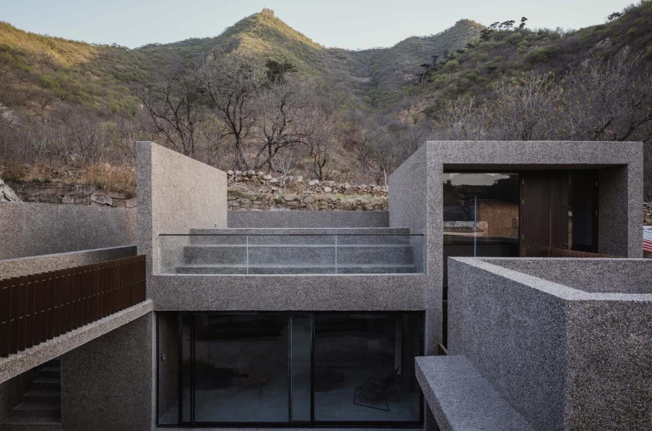 BIM建筑|一山间慢院:长城下的桥 / 叙事空间建筑事务所 BIM建筑|一山间慢院:长城下的桥 / 叙事空间建筑事务所