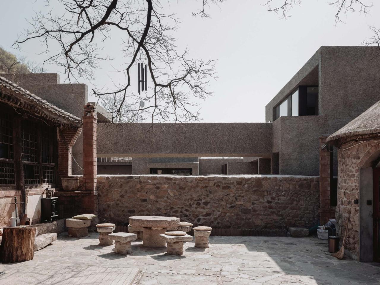BIM建筑|一山间慢院:长城下的桥 / 叙事空间建筑事务所 BIM建筑|一山间慢院:长城下的桥 / 叙事空间建筑事务所