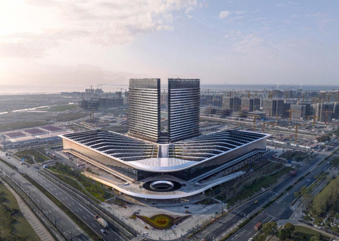 BIM建筑|世界顶尖科学家论坛会址 / 华建集团上海建筑设计研究院 BIM建筑|世界顶尖科学家论坛会址 / 华建集团上海建筑设计研究院