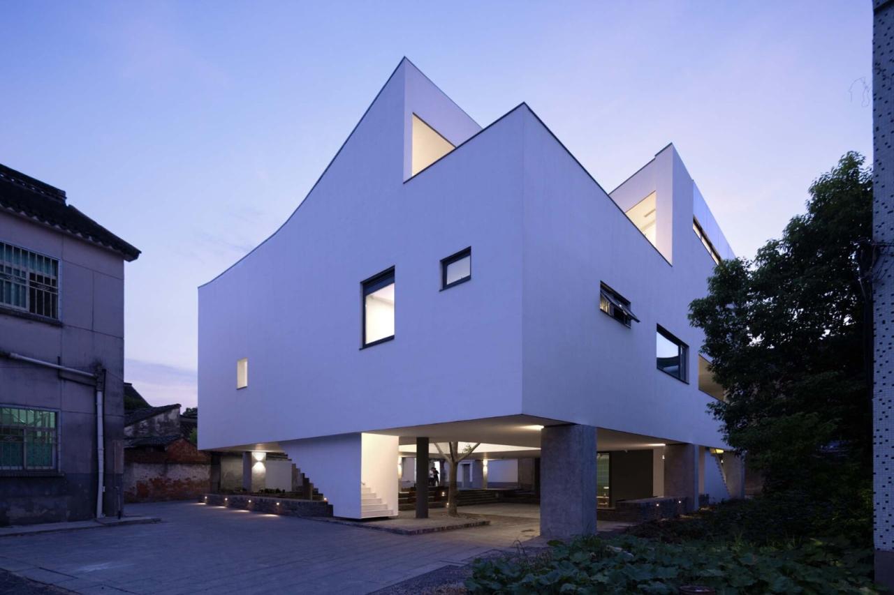 BIM建筑|八坼学镇会客厅 / 得当设计 BIM建筑|八坼学镇会客厅 / 得当设计